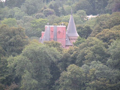 le toit du château du Montet à Brabois
